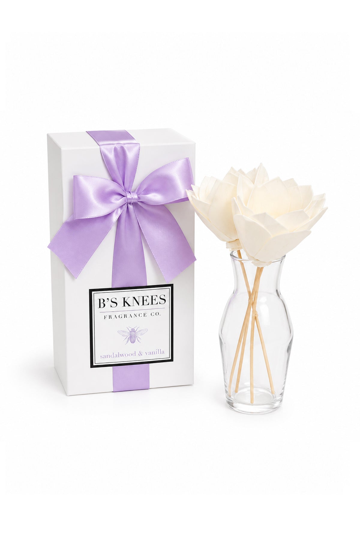 B's Knees Sandalwood & Violet Reed Diffuser