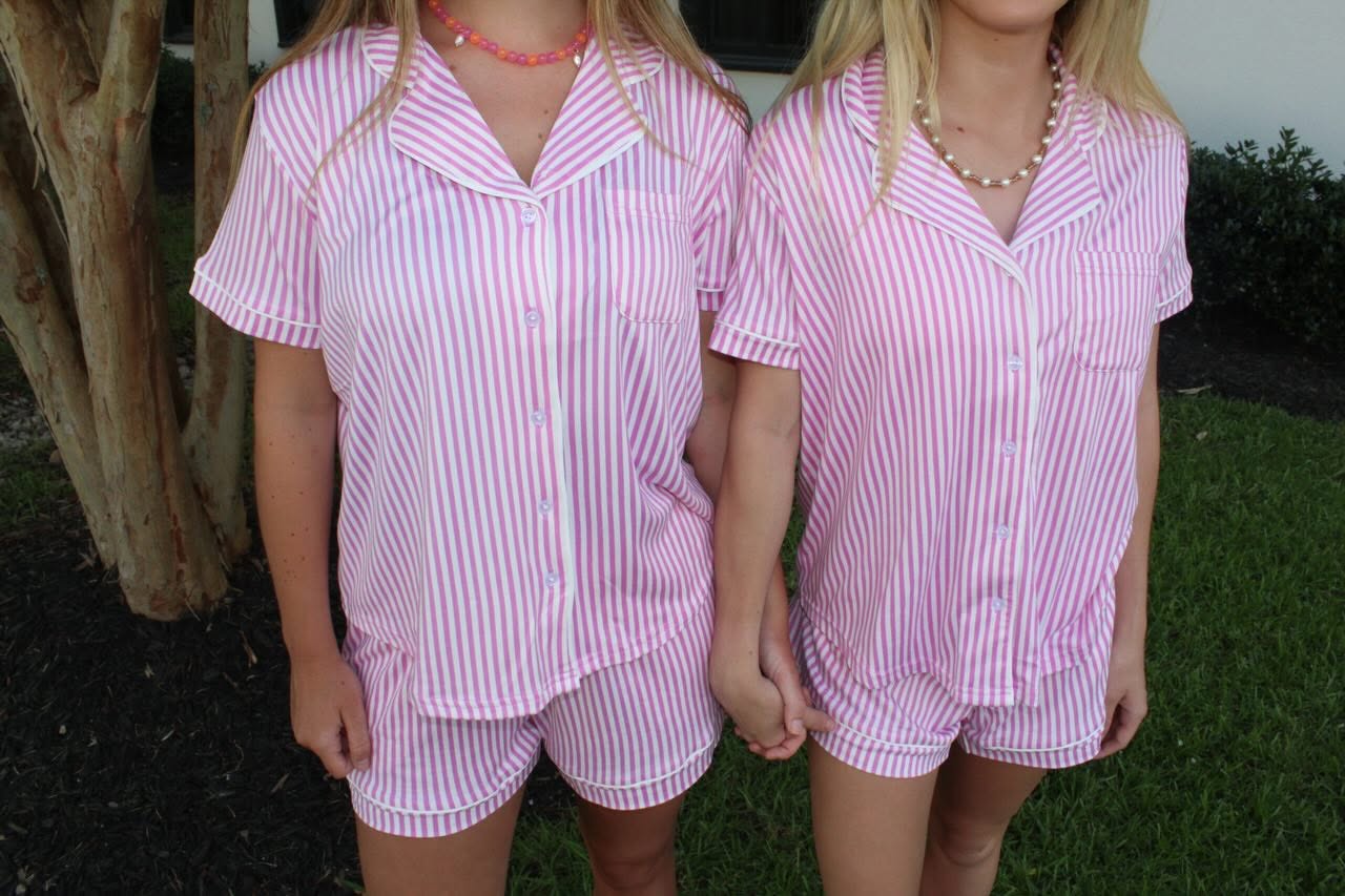 Pinstripe Sleep Shorts