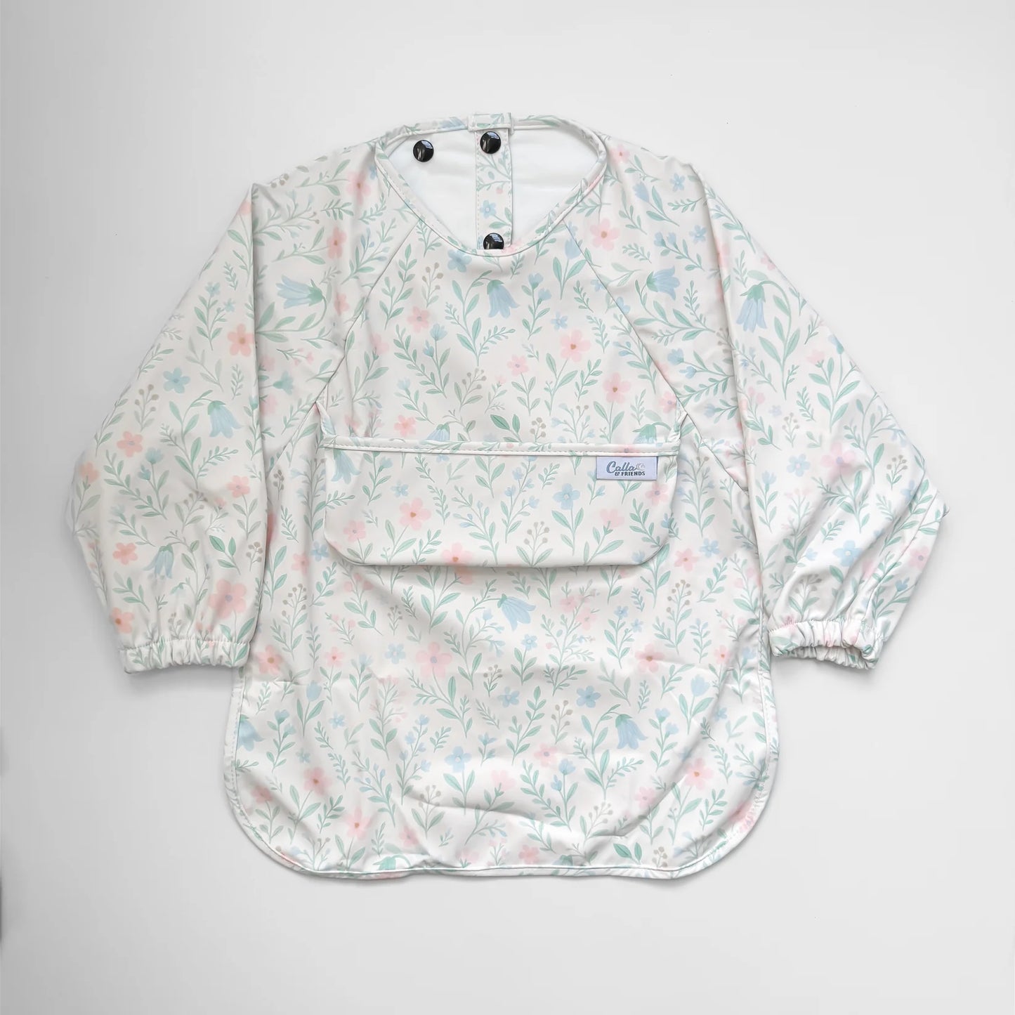 Calla Baby - One Size - 6-36M - The Grayson Long Sleeve Bib - Wildflower Dreams