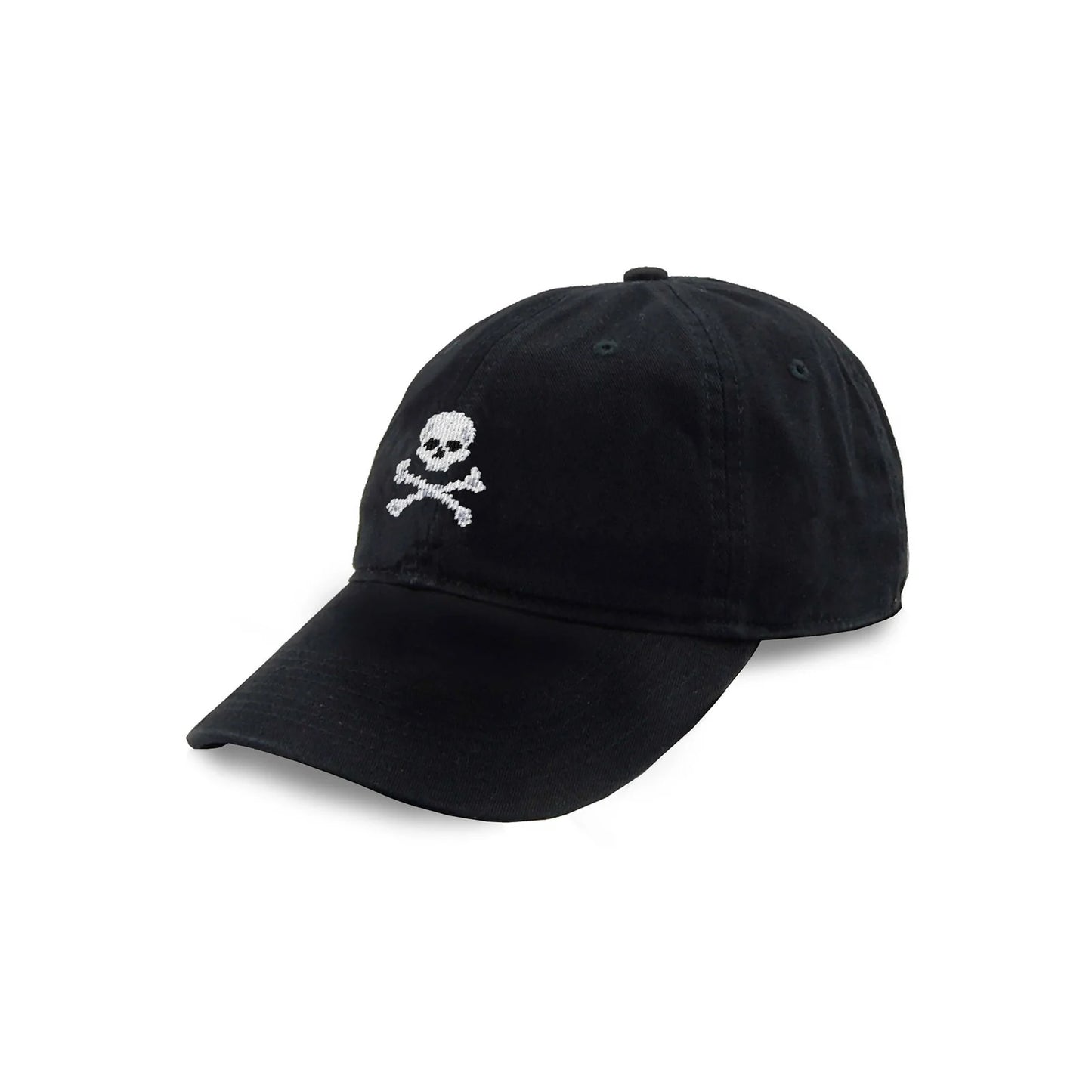 Smathers & Branson Jolly Roger Hat in Black