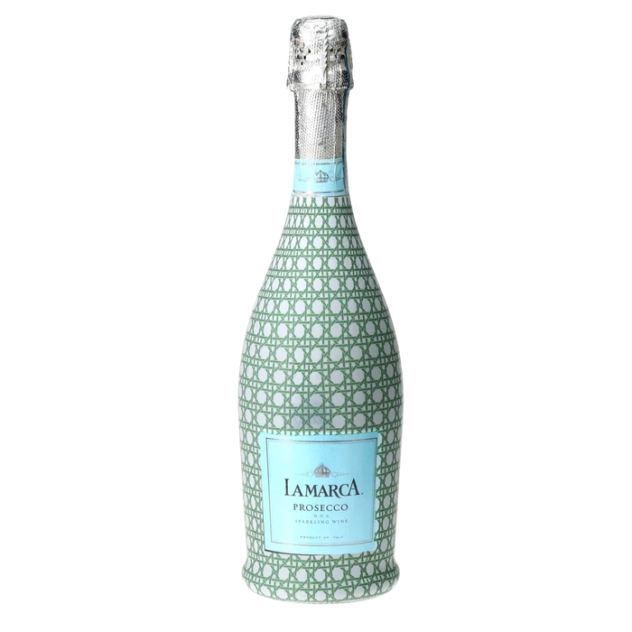 Beau Bottles Prosecco Bottle Wrap – Sage & White Cane