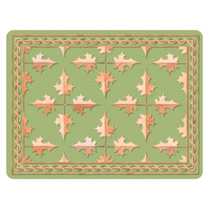 Ramsay Gourd Maple Leaf Cork Back Placemats – Set of 4
