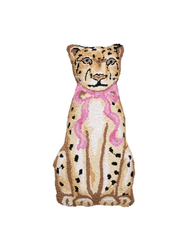 Peking Handicraft Leopard Pillow