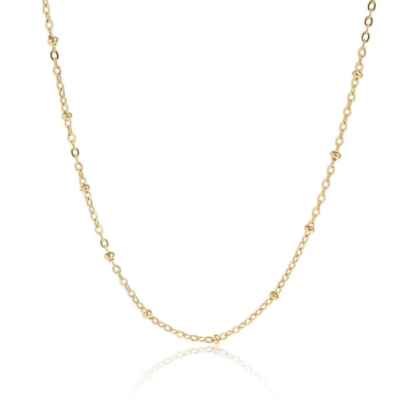 Cecilia Taylor Stainless Steel Satellite Chain Necklace