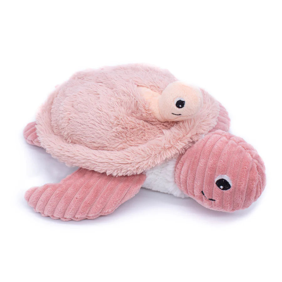 Sauvenou the Turtle Mama with Baby - Pink