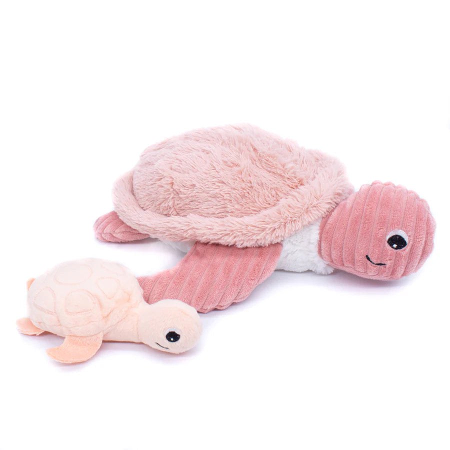 Sauvenou the Turtle Mama with Baby - Pink