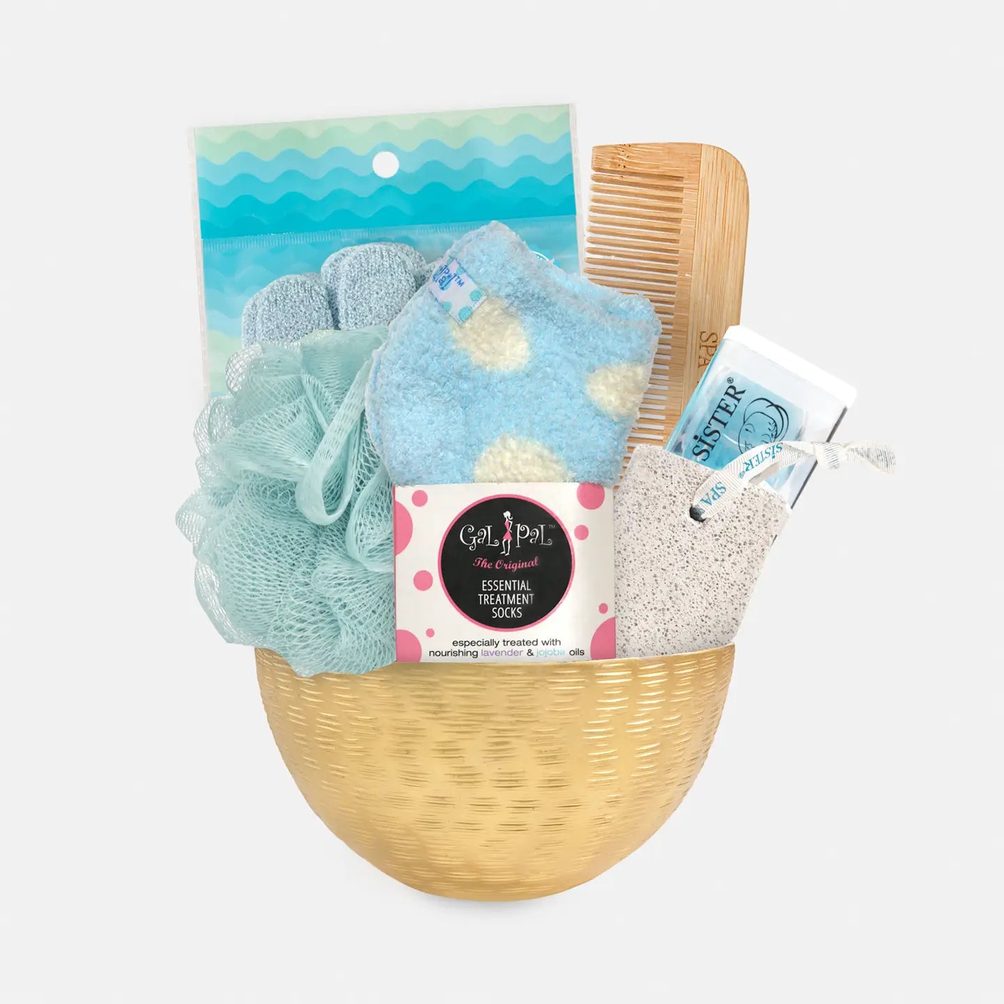 Skin Oasis Gift Set in Gold Bowl