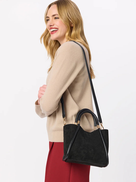 Shiraleah Danny Mini Tote – Black