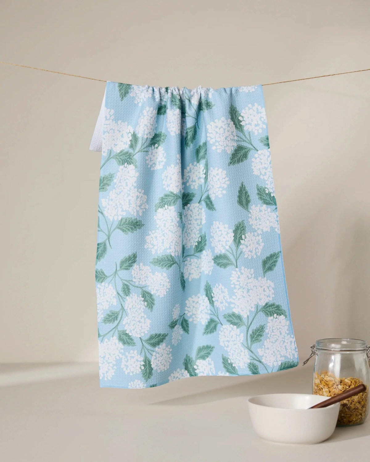 Geometry Garden of Edith Tea Towel