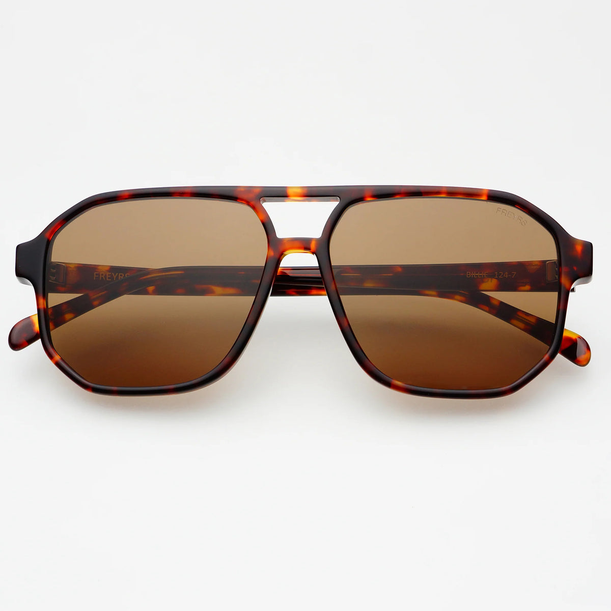 Freyrs Billie Aviator Sunglasses – Tortoise / Brown
