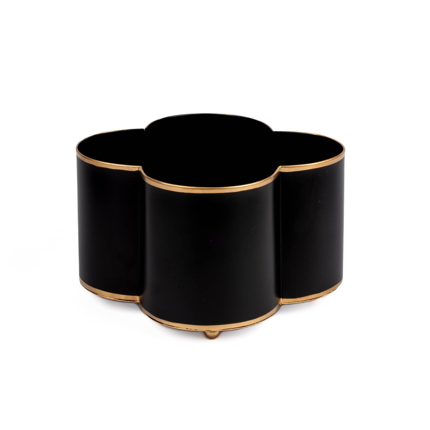 Mattie Quatrefoil Cachepot Planter