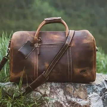 Leather Duffel (30 L capacity)