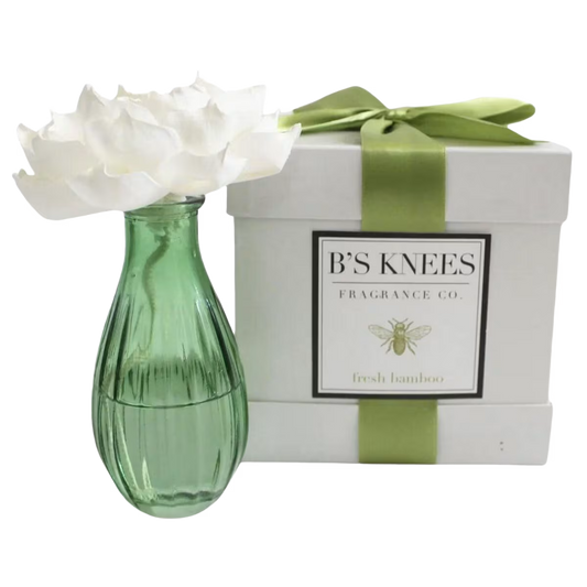 B's Knees Fresh Bamboo Large Blossom diffuser - Green