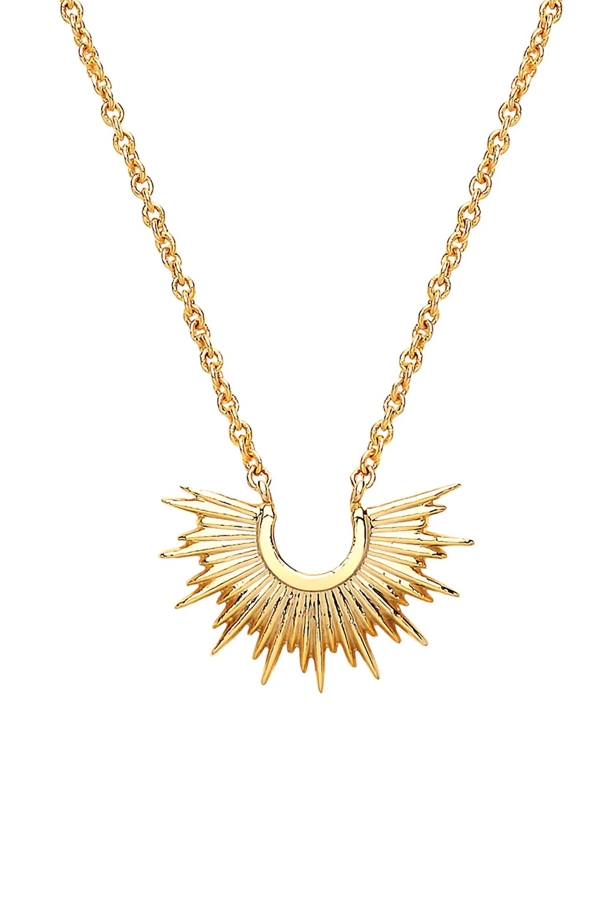 Estella Bartlett Half Sunburst Necklace