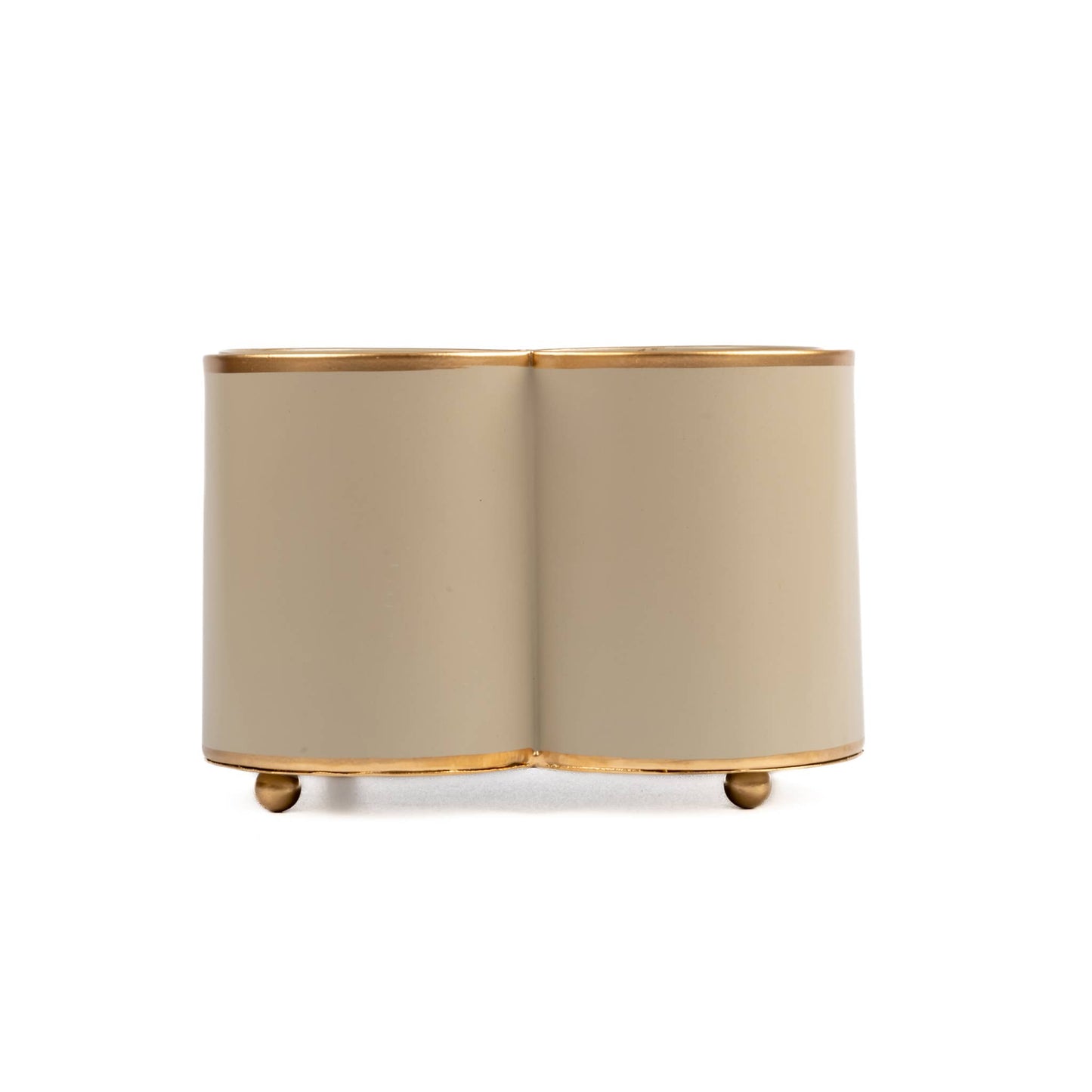 Mattie Quatrefoil Cachepot Planter