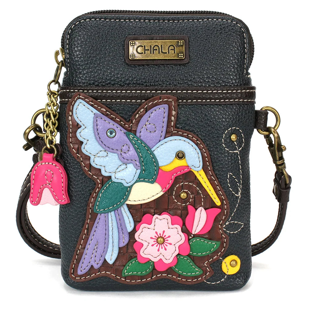 Chala Hummingbird Crossbody Bag – Navy