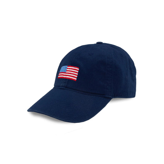 Smathers & Branson American Flag Hat in Navy