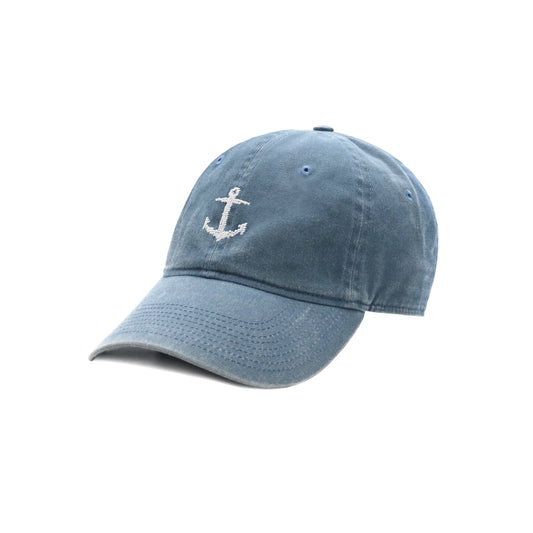 Smathers & Branson Anchor Hat in Steel Blue