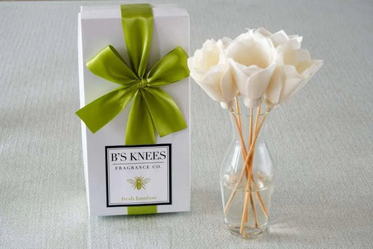B's Knees Fresh Bamboo reed diffuser