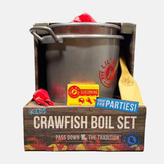 Lil’ Bit Crawfish Boil Set Toy