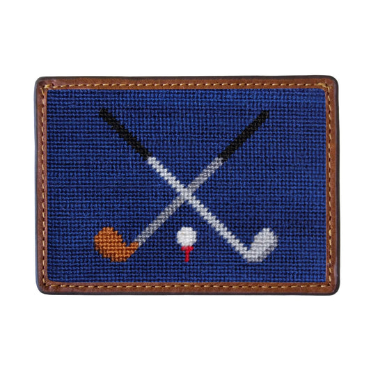 Smathers & Branson Crossed Clubs Card Wallet