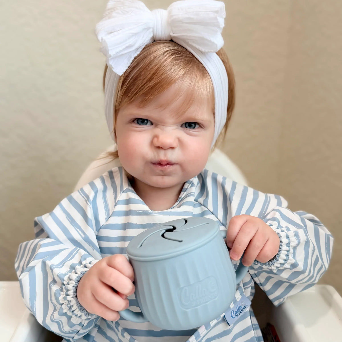 Calla Baby – The Miller Snack Cup – Powder Blue