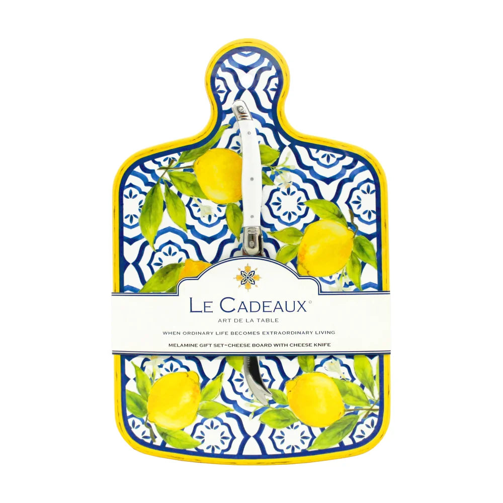 Le Cadeaux Palermo Cheese Board With Knife Set
