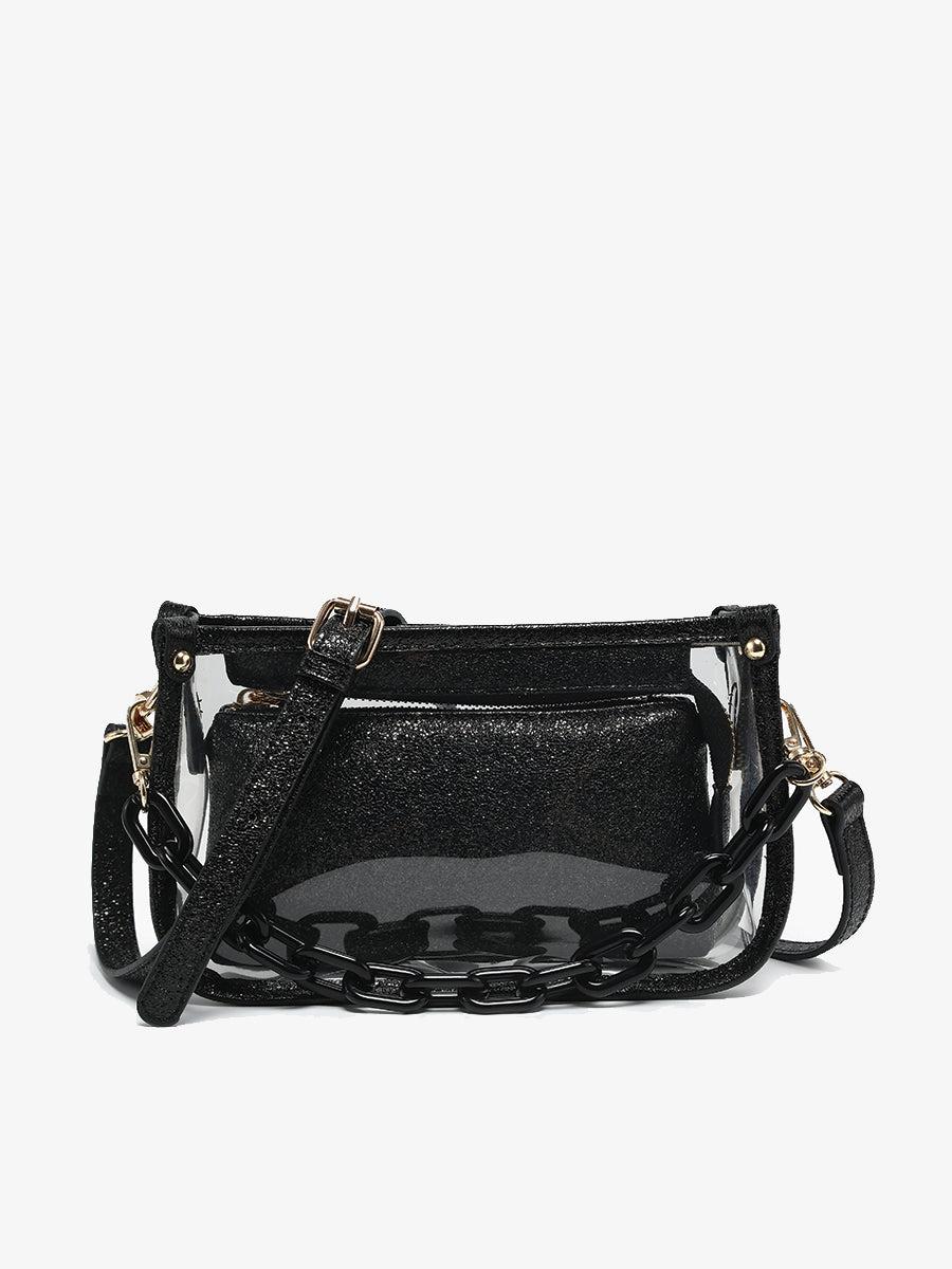 Jen & Co. Jessica Clear Crossbody Bag