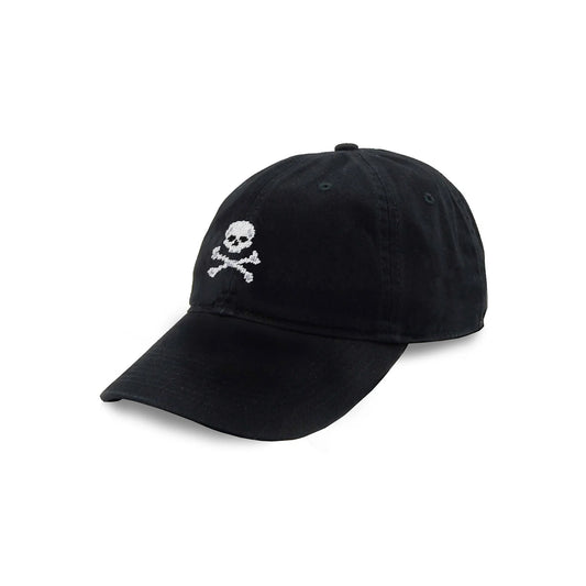 Smathers & Branson Jolly Roger Hat in Black
