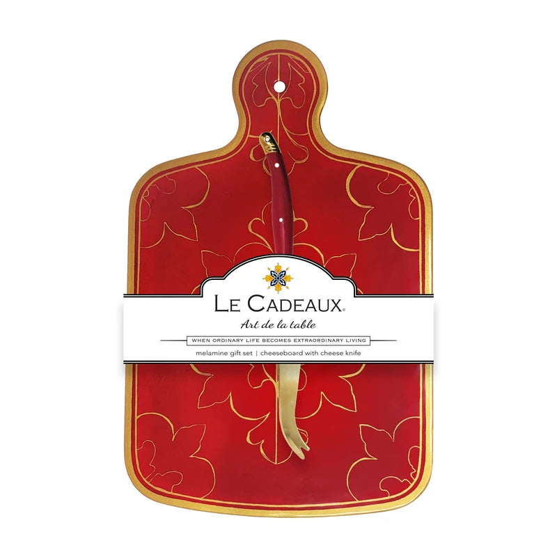 Le Cadeaux Bellini Cheese Board With Knife Set