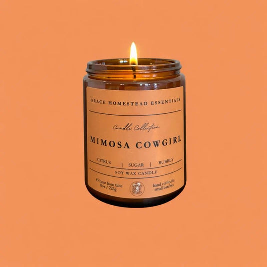 Forage Farmstead Mimosa Cowgirl Candle