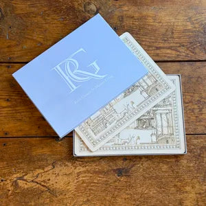Ramsay Gourd Roman Holiday Cork Back Placemats – Set of 4