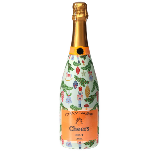 Beau Bottles Veuve Bottle Wrap – Merry Little Christmas