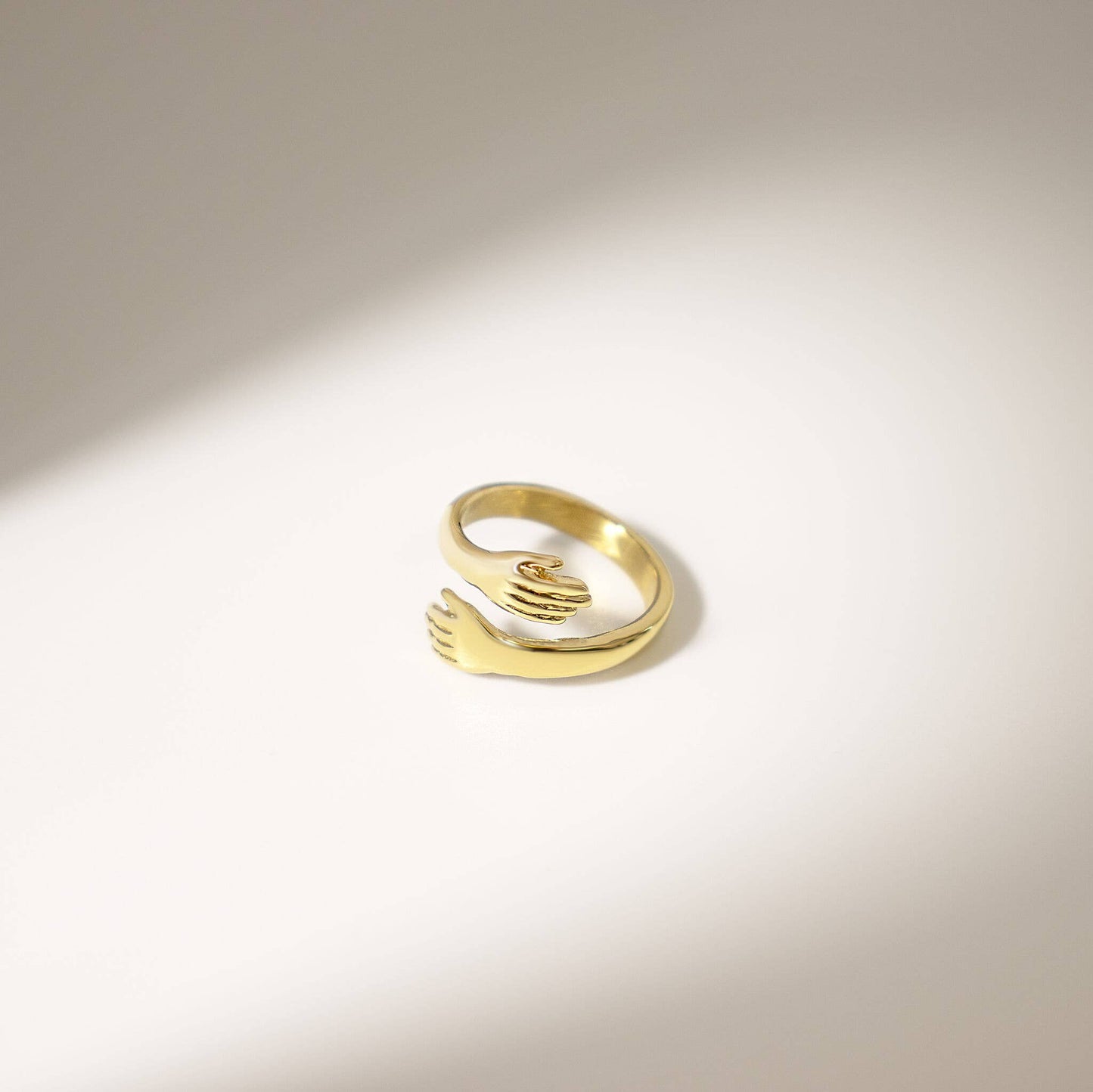 18K Gold Hug Ring