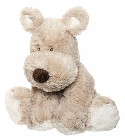 Medium Teddy Cream Dog, Grey