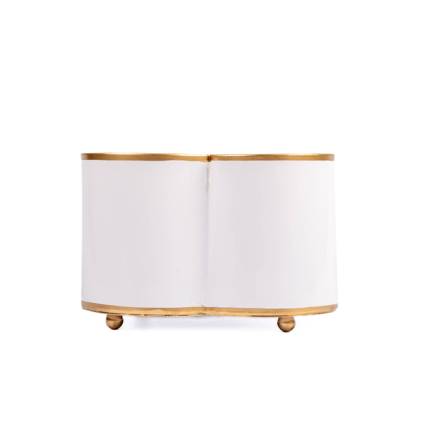 Mattie Quatrefoil Cachepot Planter