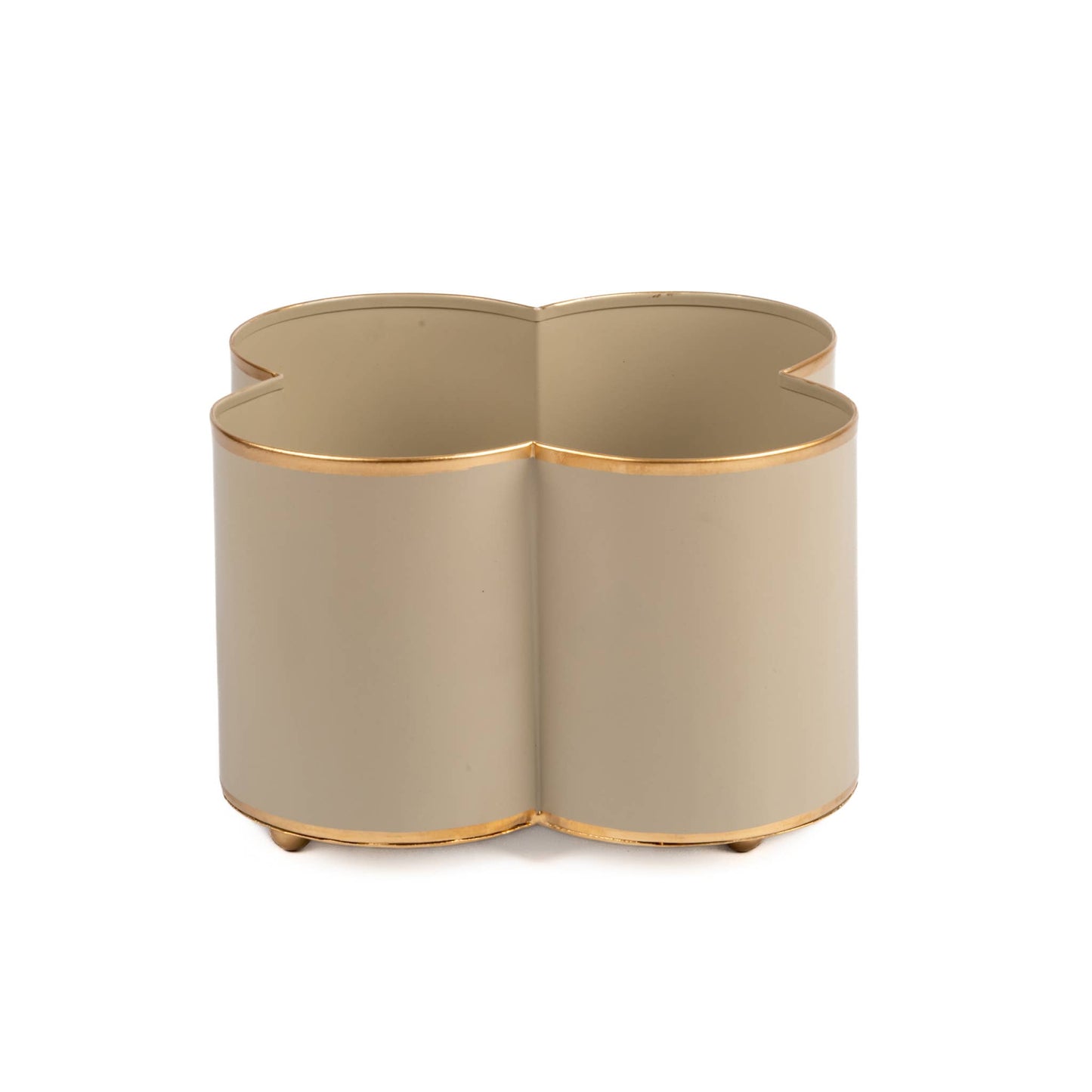 Mattie Quatrefoil Cachepot Planter