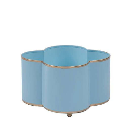 Mattie Quatrefoil Cachepot Planter