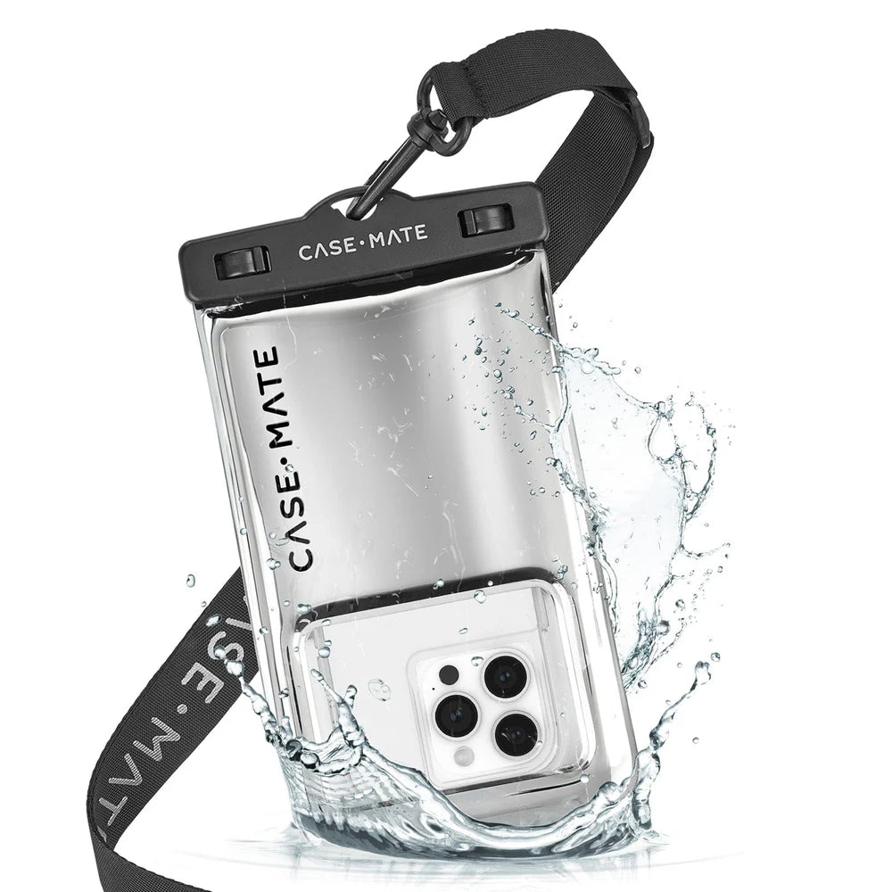 Casemate Floating Phone Pouch, Silver Bag