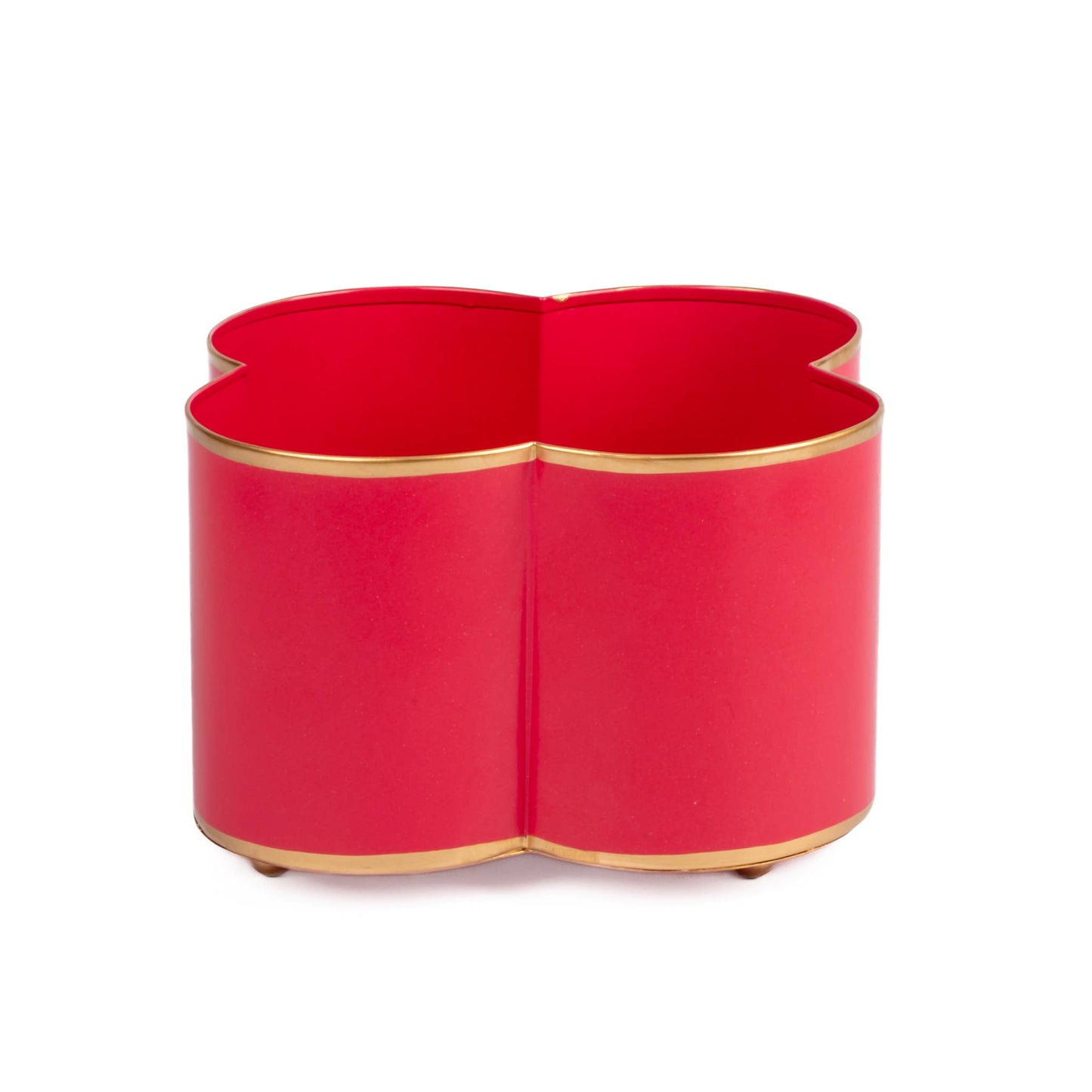 Mattie Quatrefoil Cachepot Planter