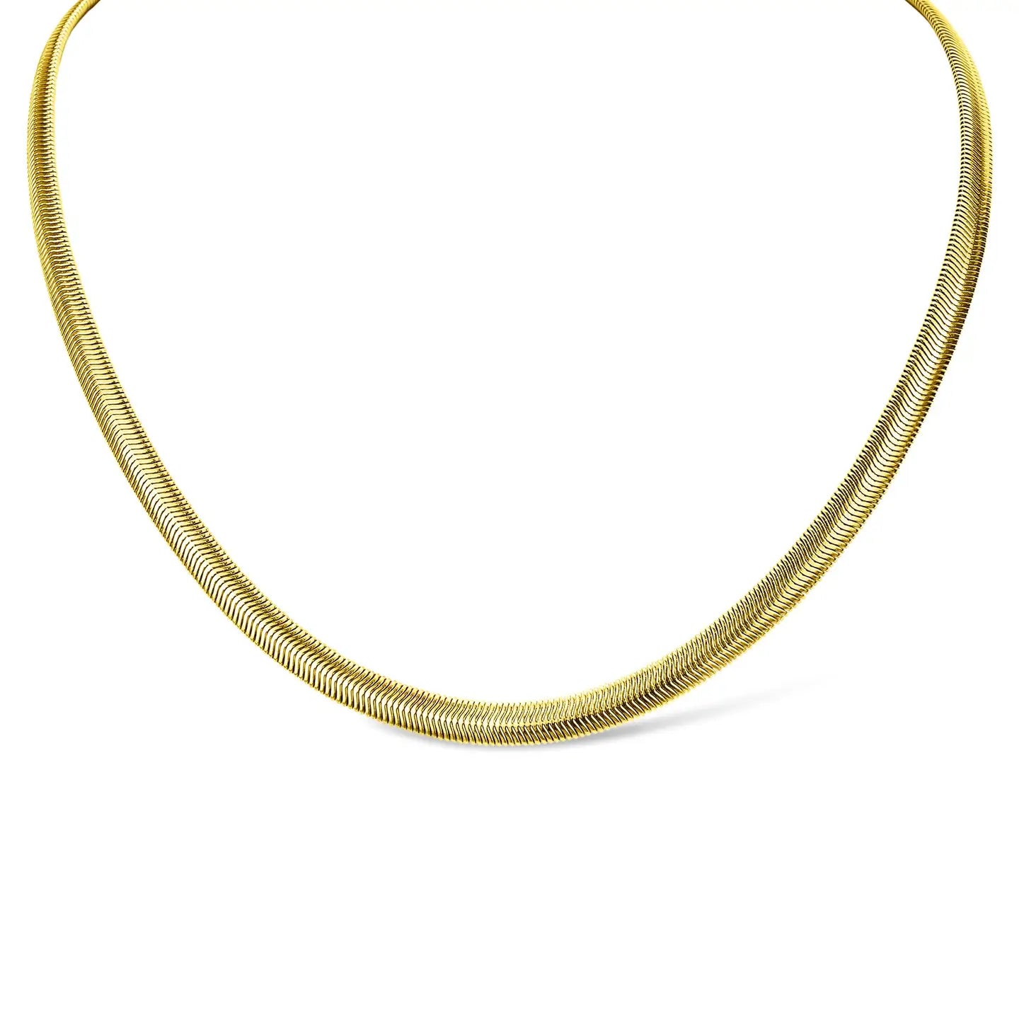 Cecilia Taylor 18K Gold PVD PlatedSnake Chain Necklace