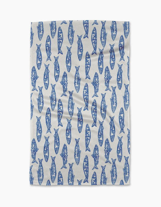Geometry Inshore Tea Towel