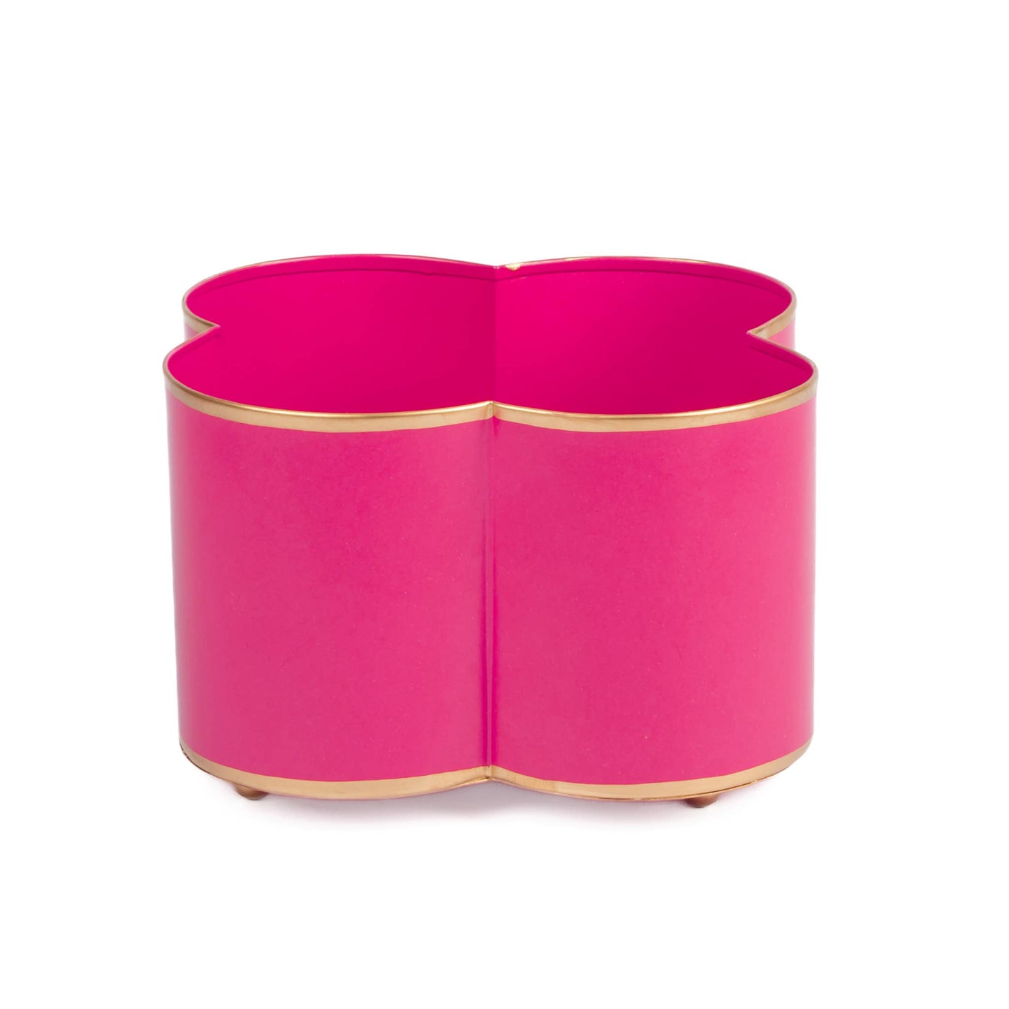 Mattie Quatrefoil Cachepot Planter