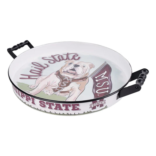 Mississippi State Enamel Tray