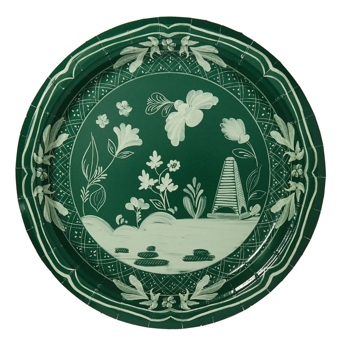 Pavilion Sage & Forest Beachside Dessert Plates