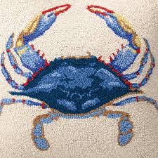 Peking Handicraft Crab Pillow