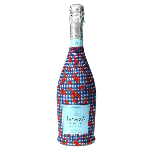 Beau Bottles Prosecco Bottle Wrap – Lobster/Crawfish