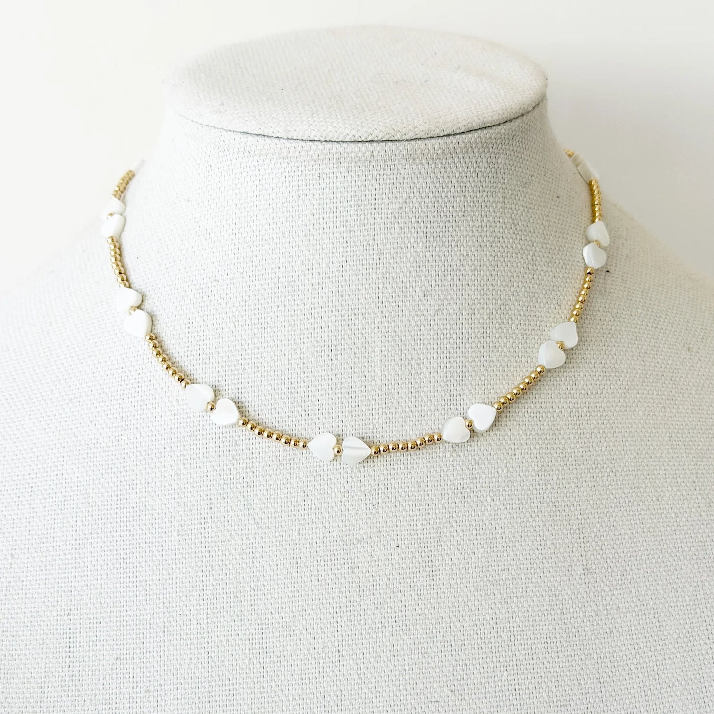 Jeny Baker Kissing Heart Necklaces