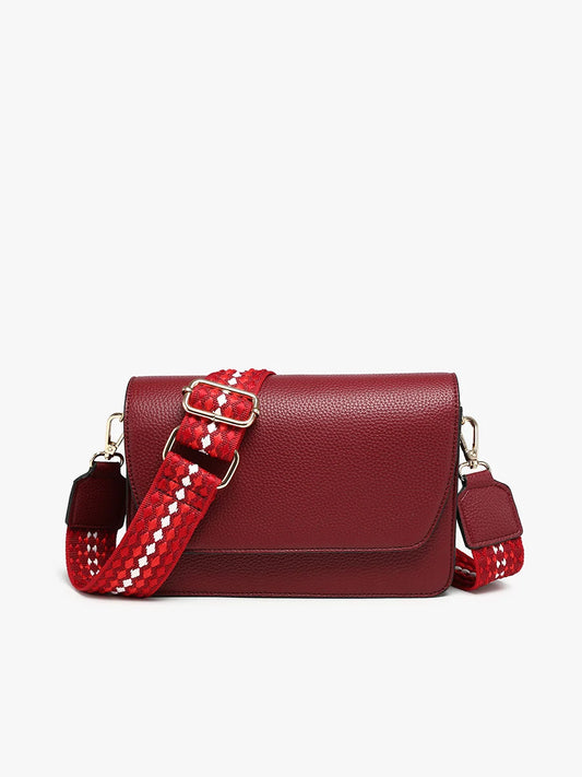 Jen & Co. Noah Crossbody - Wine