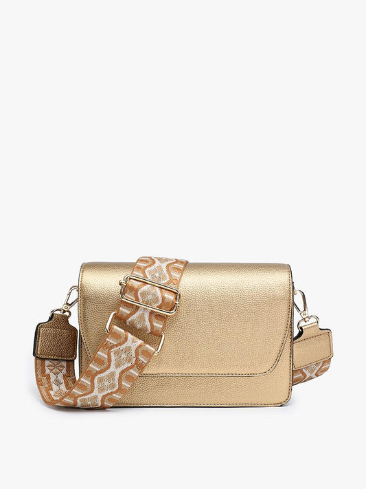 Jen & Co. Noah Crossbody - Gold